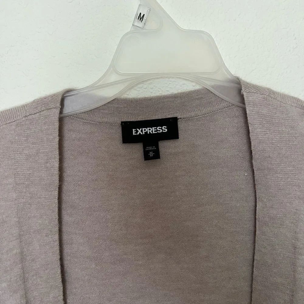 Express Long Pocket Cardigan size M - Picture 6 of 6
